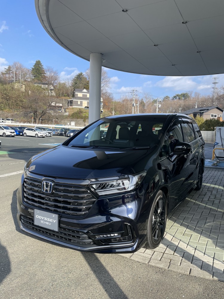 新型オデッセイ展示！！